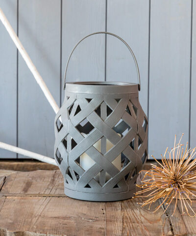 Декоративный фонарь Urban Stripe 13x13x16 см